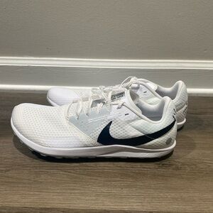 Nike Zoom Rival Waffle 6 White Black Track Shoe DX7998-100 Size 10